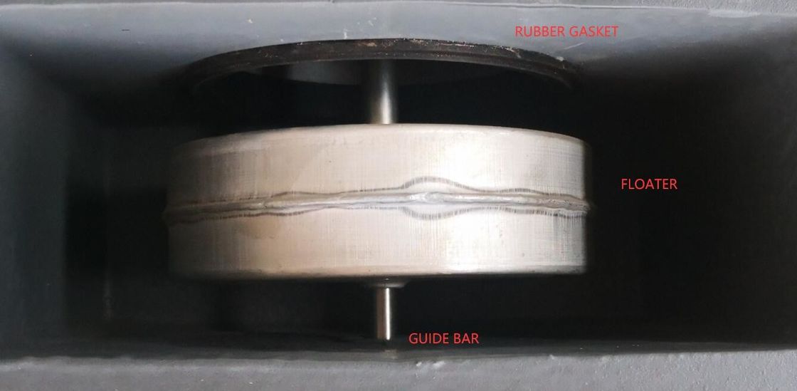 Disco galleggiante in acciaio inossidabile da 0,3 mpa per testa di sfiato della zavorra personalizzata. Disco galleggiante per testa di sfiato della zavorra