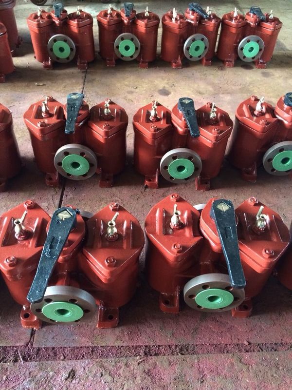 Filtro olio duplex flangiato per applicazioni marine industriali Modello AS20 Cb/T425-94