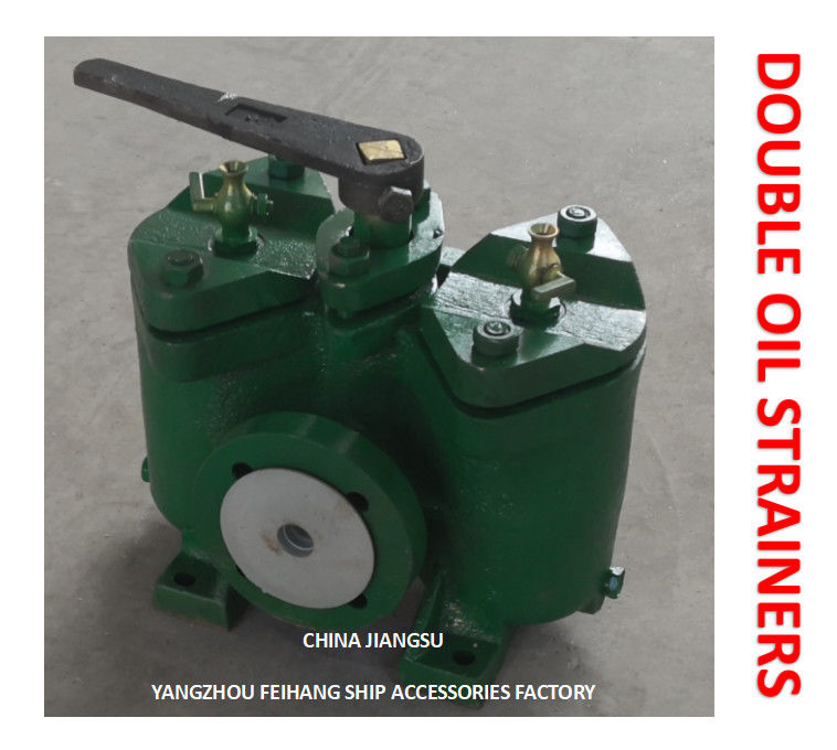 Filtro olio duplex flangiato per applicazioni marine industriali Modello AS20 Cb/T425-94