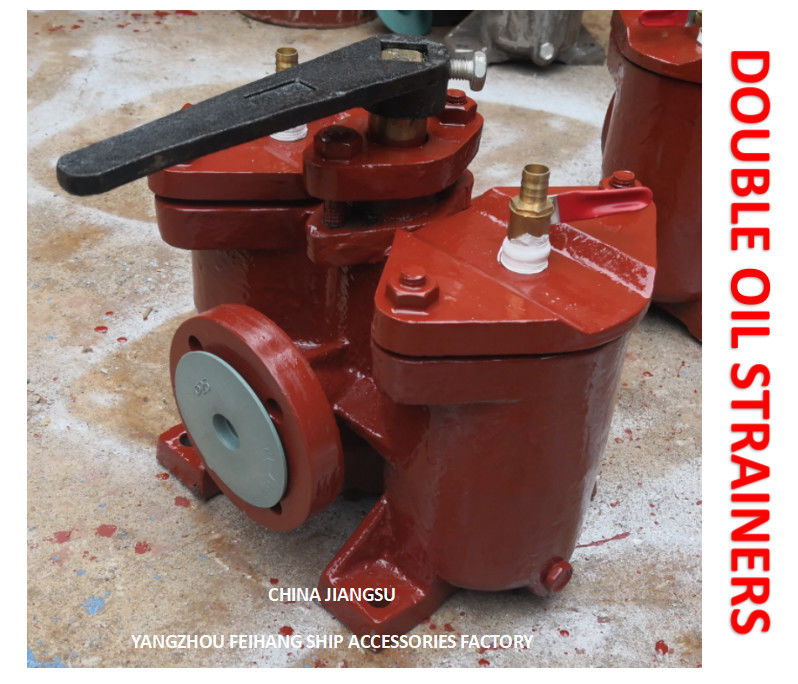 Il filtro del carburante doppio, ente a bassa pressione doppio del filtro del carburante A4065-0.75/0.26 Cb/T425-1994 il ghisa, cartuccia di filtro inossidabile