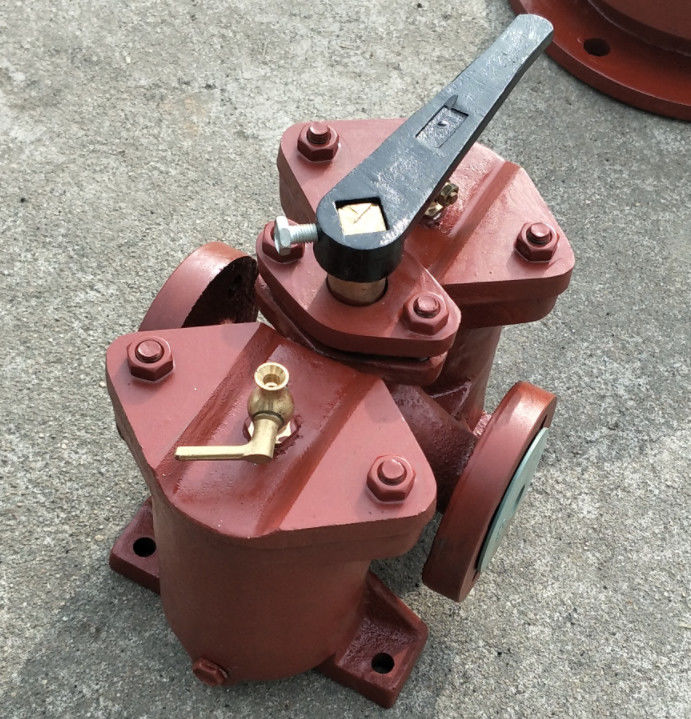Il filtro del carburante doppio, ente a bassa pressione doppio del filtro del carburante A4065-0.75/0.26 Cb/T425-1994 il ghisa, cartuccia di filtro inossidabile