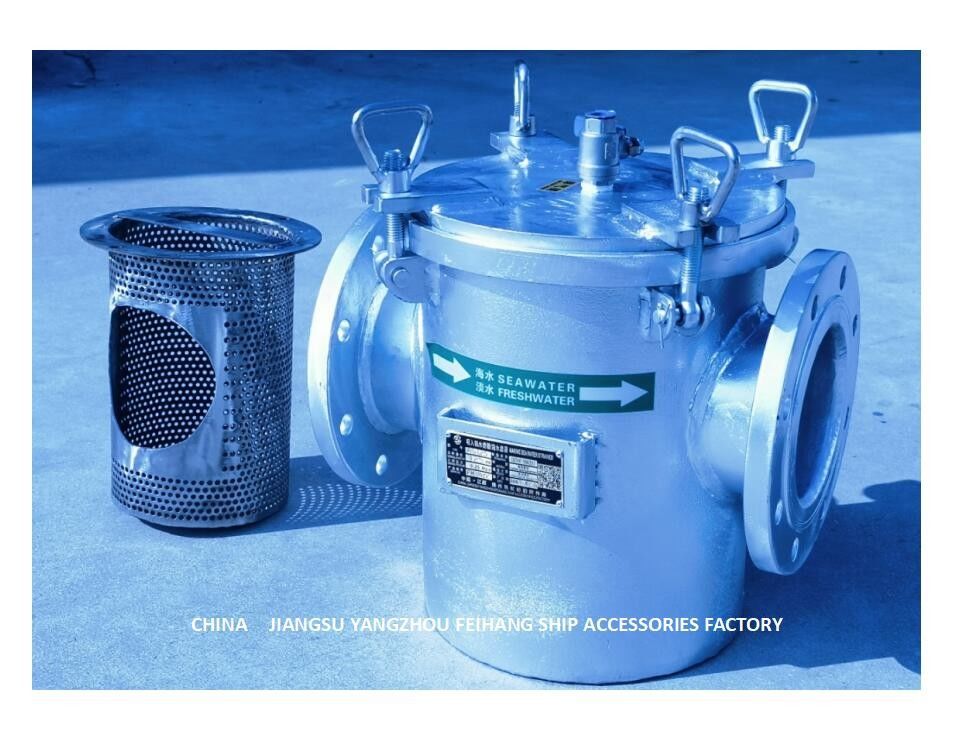 Il filtro da acqua grezzo galvanizzato del acciaio al carbonio di As125 Cb/T497-2012, il acciaio al carbonio ha galvanizzato il filtro da acqua grezzo di aspirazione