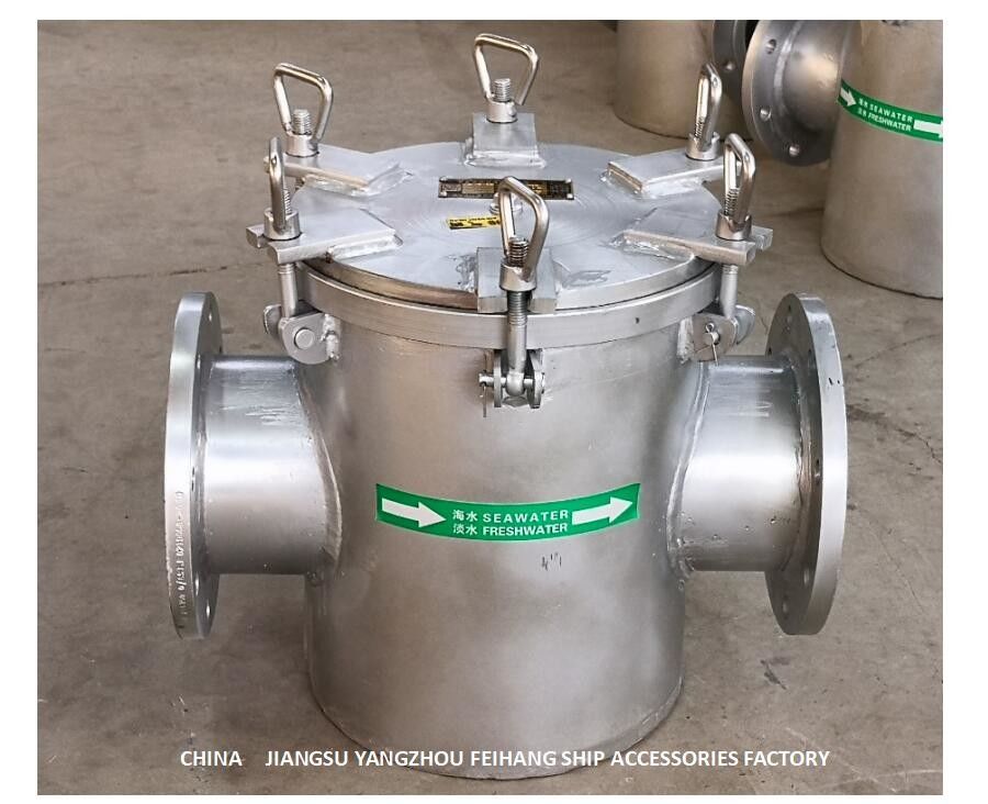 Il filtro da acqua di Marine Sea per il acciaio al carbonio fresco quotidiano della pompa idraulica AS150 CB/T497-2012 ha galvanizzato il filtro da acciaio inossidabile