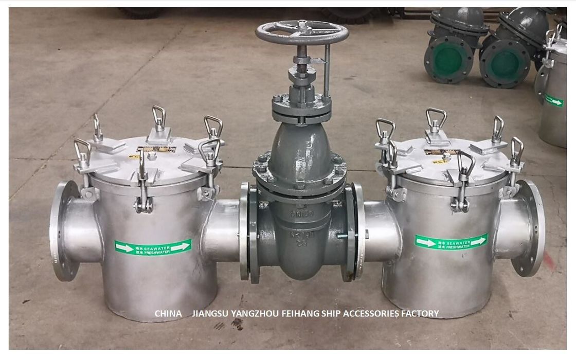 Filtro da acqua grezzo del singolo collegamento diritto AS150 - tipo diritto filtro del canestro da acqua grezzo