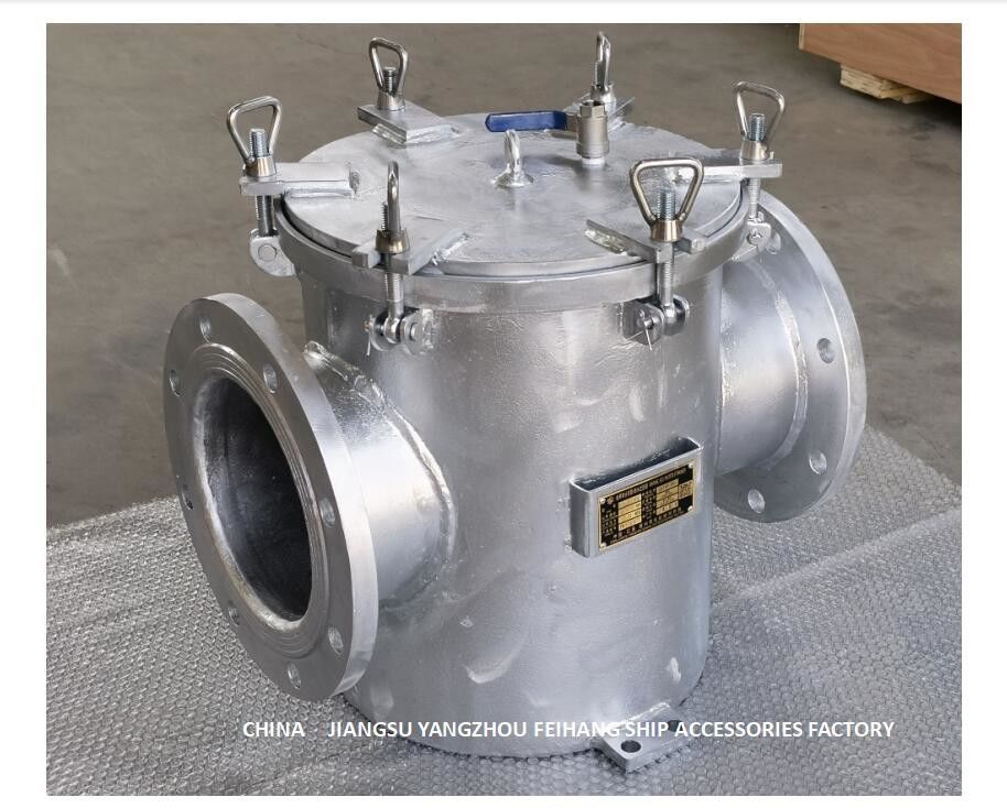 A250 Cb/T497 Inetto principale della pompa dell'acqua di mare Cartuccia di filtro in acciaio galvanizzato di acciaio carbonio