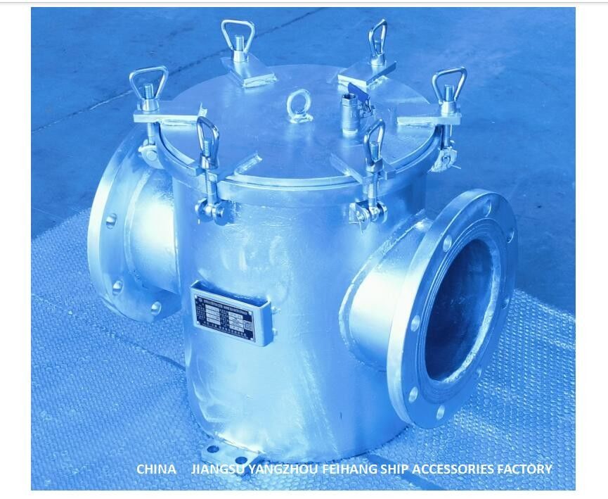 A250 Cb/T497 Inetto principale della pompa dell'acqua di mare Cartuccia di filtro in acciaio galvanizzato di acciaio carbonio