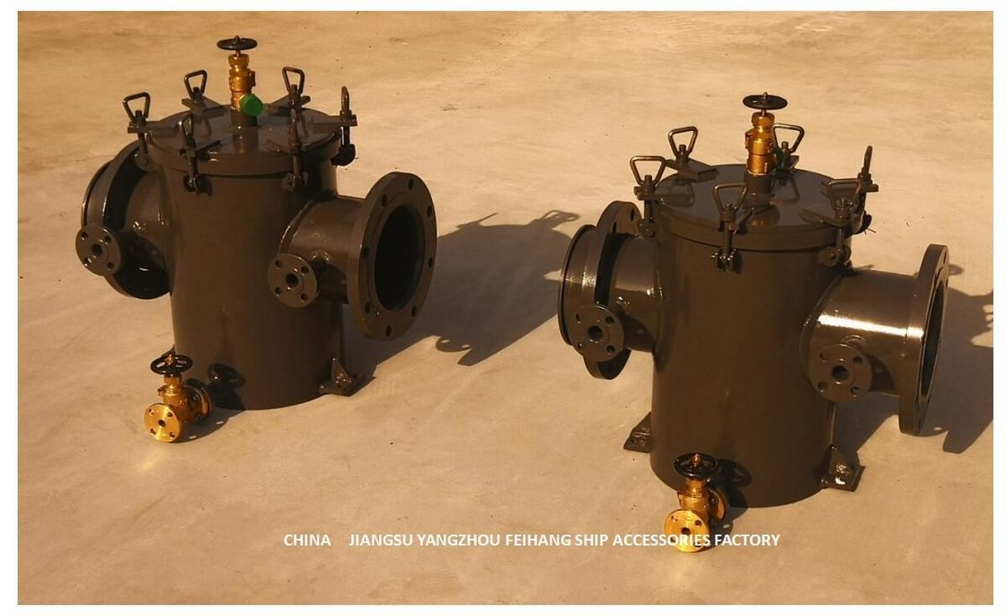 A250 Cb/T497 Inetto principale della pompa dell'acqua di mare Cartuccia di filtro in acciaio galvanizzato di acciaio carbonio
