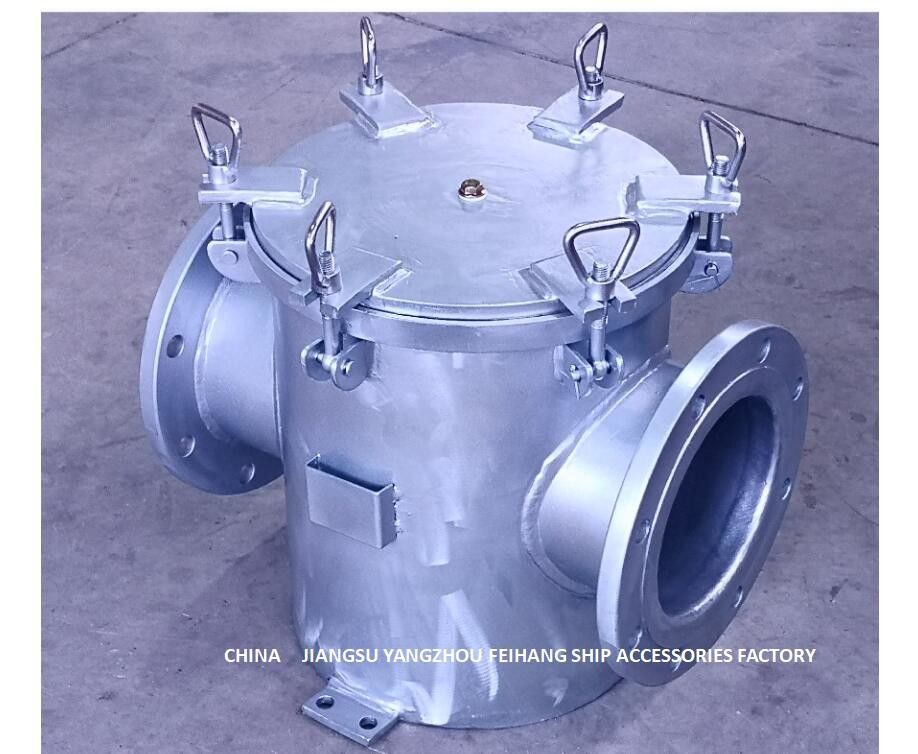 Corpo di acciaio galvanizzato galvanizzato di Filtecarbon di aspirazione di acciaio al carbonio del filtrante dell'acqua di mare del acciaio al carbonio, filtro da acciaio inossidabile