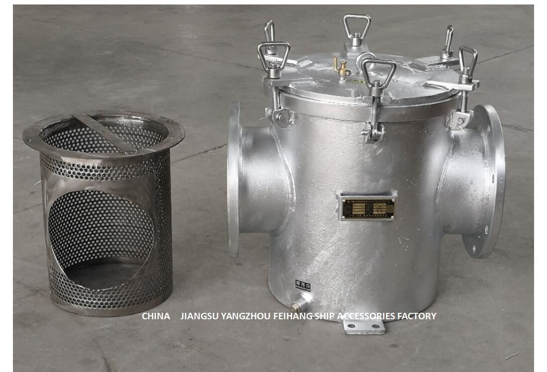 Corpo di acciaio galvanizzato galvanizzato di Filtecarbon di aspirazione di acciaio al carbonio del filtrante dell'acqua di mare del acciaio al carbonio, filtro da acciaio inossidabile