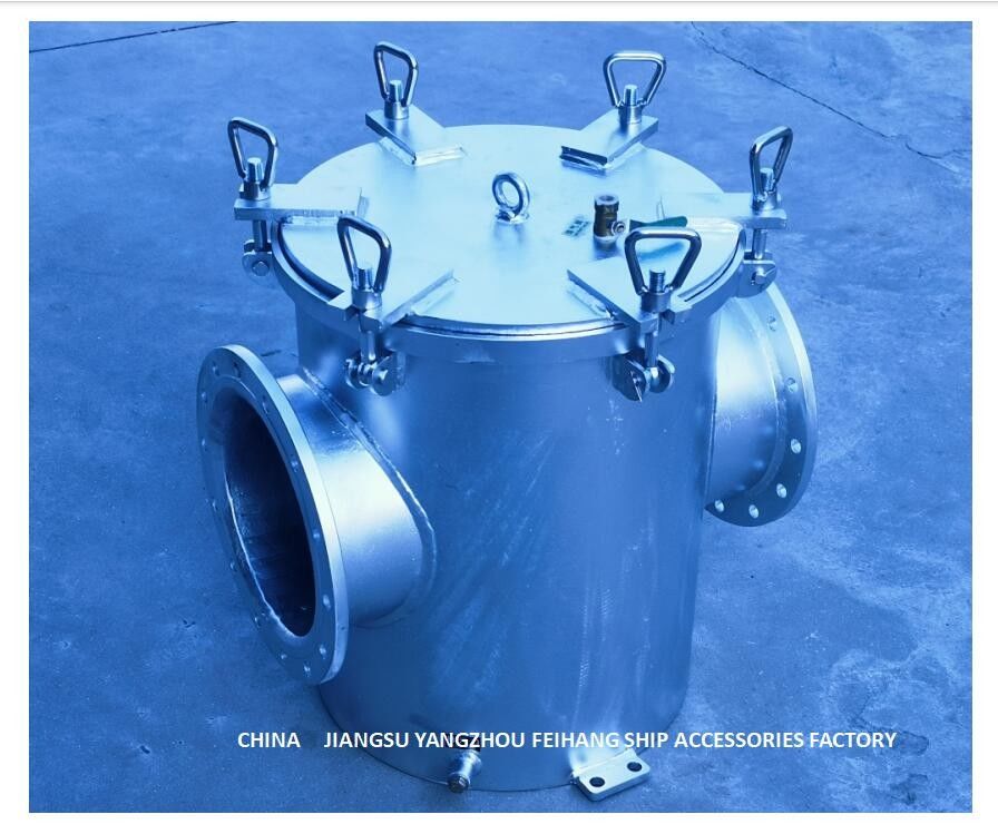 Il tipo diretto filtri del portone sottomarino ad alto livello dell'acqua di mare modella il corpo galvanizzato della immersione calda del acciaio al carbonio di AS250 CB/T497-2012