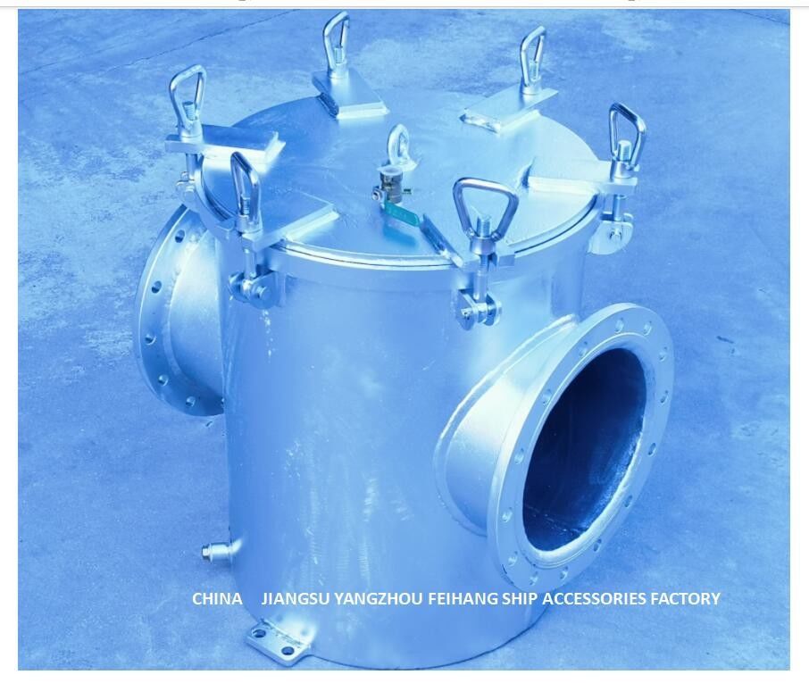 Ente galvanizzato principale della immersione calda di acciaio al carbonio del filtrante AS250 CB/T497-94 dell'acqua di mare del filtrante principale dell'acqua di mare