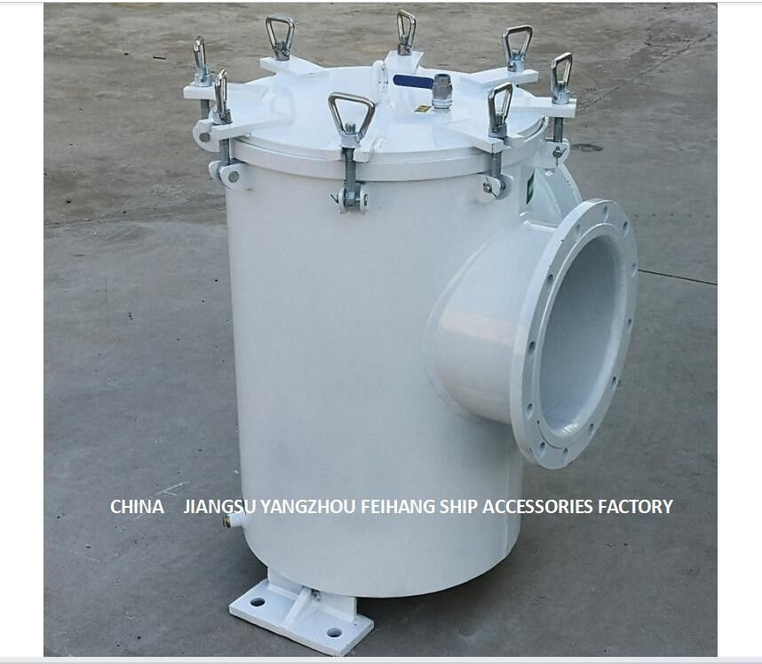 Filtro dall'acqua di mare per l'acciaio inossidabile galvanizzato sottomarino a basso livello BL350 Cb/T497-2012 del cilindro del filtrante di acciaio al carbonio di GateBody