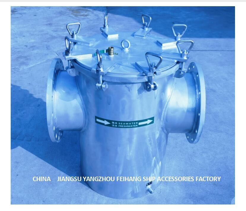 Il acciaio al carbonio ha galvanizzato il acciaio al carbonio del filtrante AS300 CB/T497 dell'acqua di mare ha galvanizzato il filtro da acqua grezzo di aspirazione