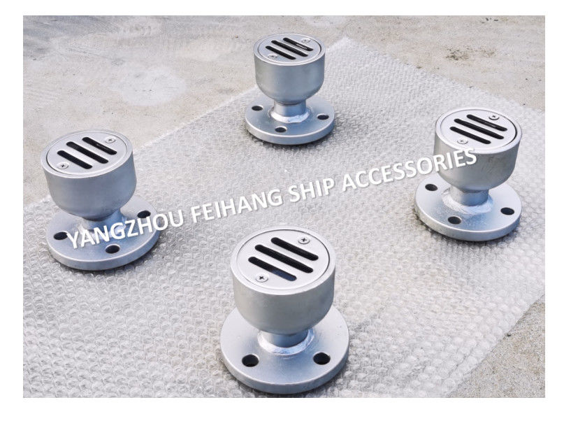 Cb/T3885-2014 YB Marine Floor Drain Carbon Steel flangiata circolare ha galvanizzato Marine Deck Leakage Port