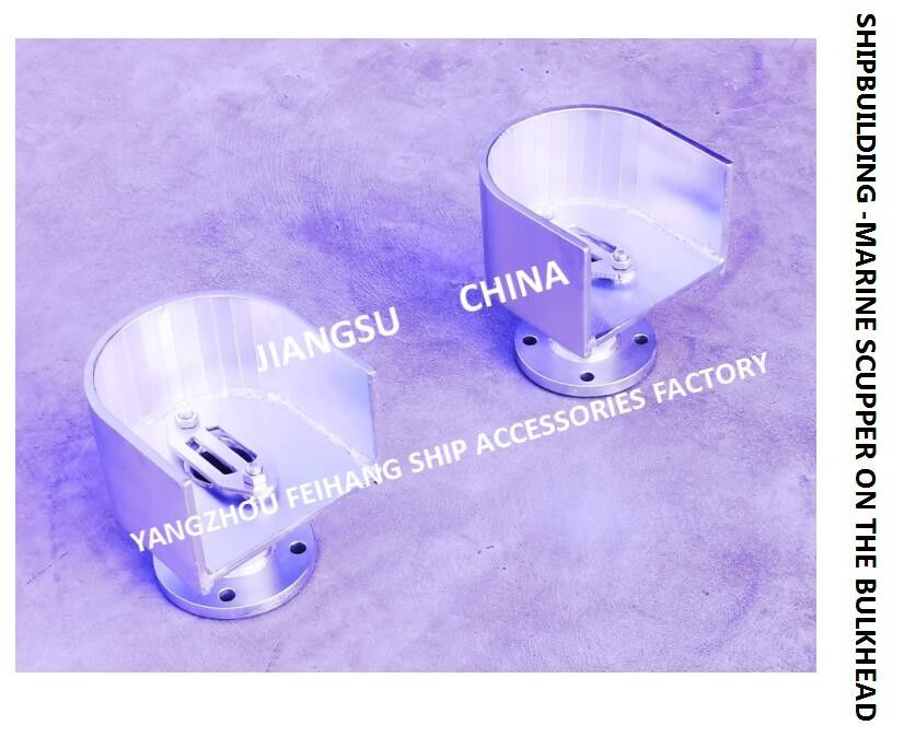 Zincatura a caldo del acciaio al carbonio di Marine Wall Mounted Leakage Outlet FS40 Cb/T4368-2015