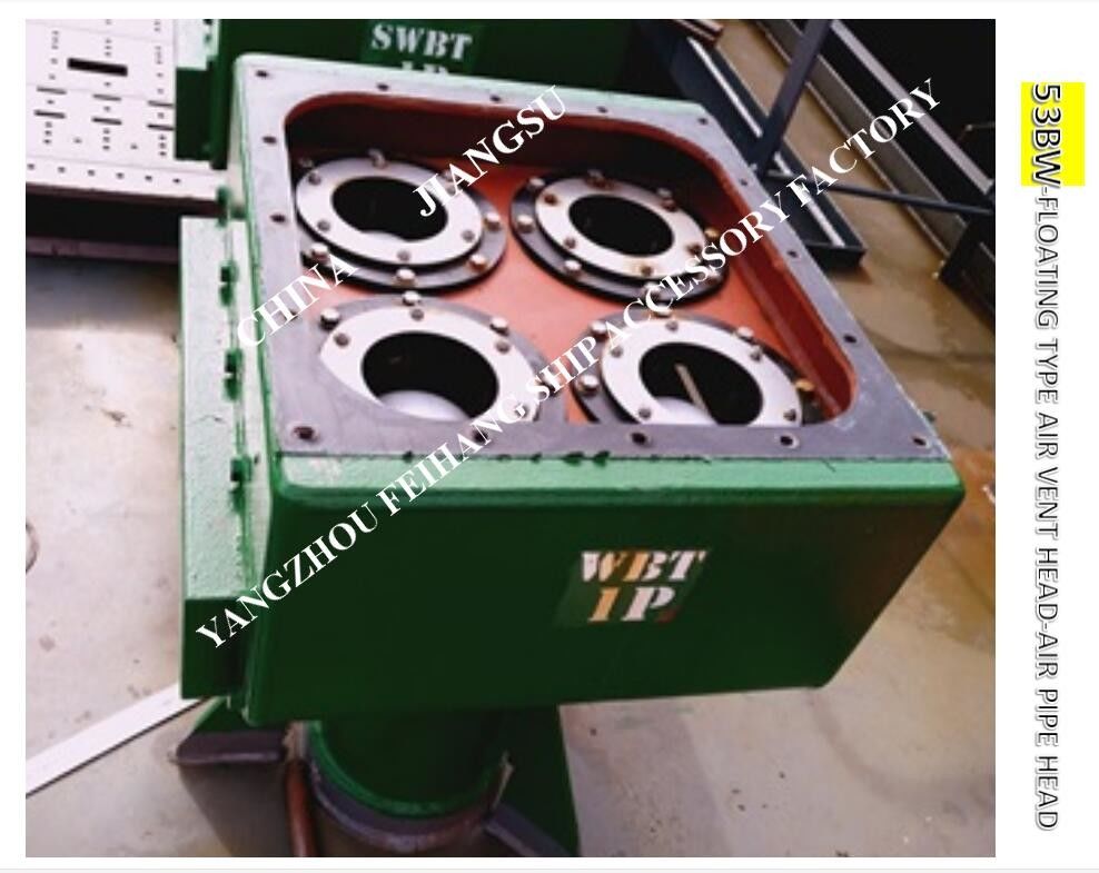 Testa No.53BW-300A dello sfiatatoio per dopo le componenti interne del carro armato di punta 4-8 palle di galleggiamento