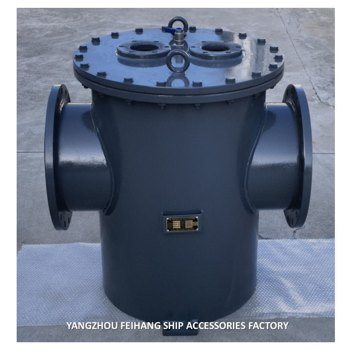 Filtro dall'acqua di mare di Mgps Marine Carbon Steel Galvanized Main per il sistema di desolforazione (rivestimento di gomma interno) As350 Cb497