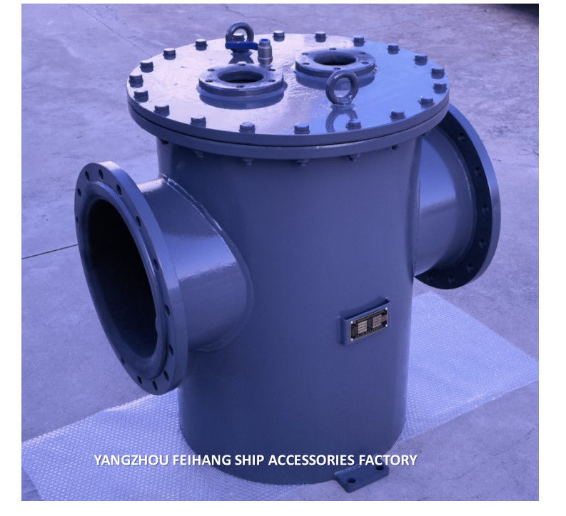 Filtro dall'acqua di mare di Mgps Marine Carbon Steel Galvanized Main per il sistema di desolforazione (rivestimento di gomma interno) As350 Cb497