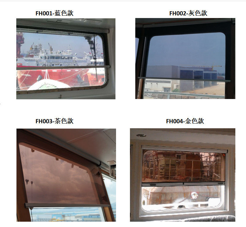 IMPA150721-Solar protegge il tipo Marine Cockpit Sunshade Roller Blinds - schermi girevoli del rullo della primavera del parasole della primavera della cabina di pilotaggio