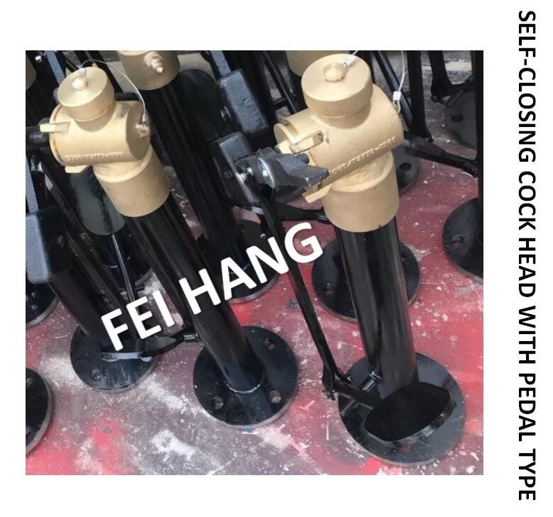 Testa dichiusura del gallo con il tipo FH-DN40 Cb/T3778-99 del pedale