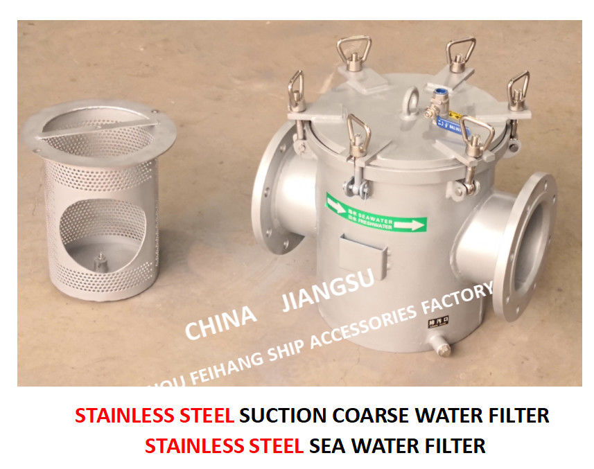 Acqua di mare di acciaio inossidabile del canestro Straines per il modello importato pompa idraulica principale AS150 Cb/T497-2012 del mare del motore