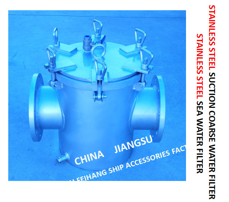 Acqua di mare di acciaio inossidabile del canestro Straines per il modello importato pompa idraulica principale AS150 Cb/T497-2012 del mare del motore