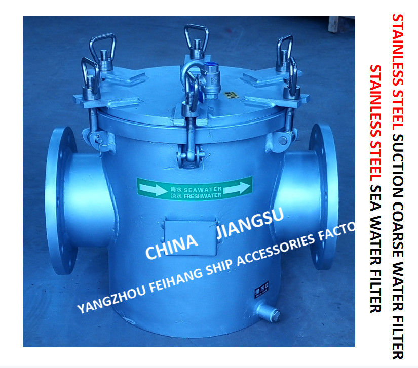 I filtri dell'acqua di mare di acciaio inossidabile per la pompa idraulica fresca quotidiana hanno importato Modelas 150 Cb/T497-2012