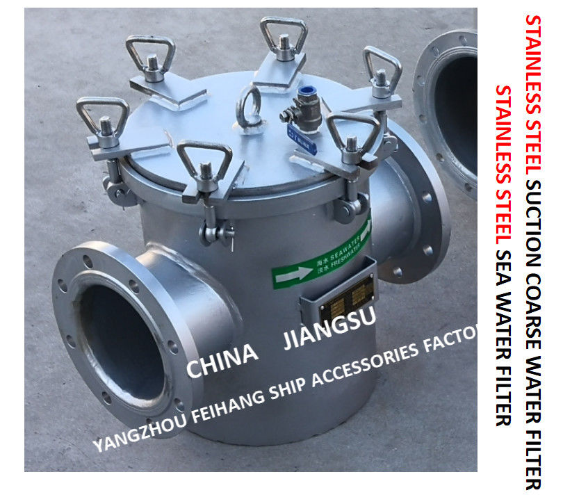 I filtri dell'acqua di mare di acciaio inossidabile per la pompa idraulica fresca quotidiana hanno importato Modelas 150 Cb/T497-2012