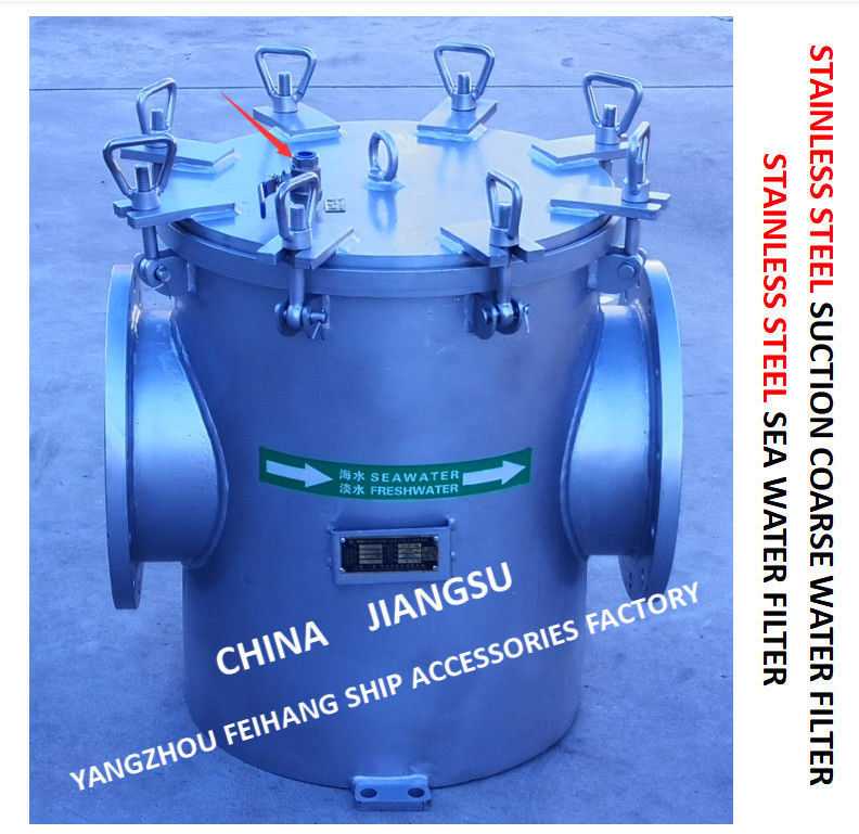 I filtri dell'acqua di mare di acciaio inossidabile per la pompa idraulica fresca quotidiana hanno importato Modelas 150 Cb/T497-2012