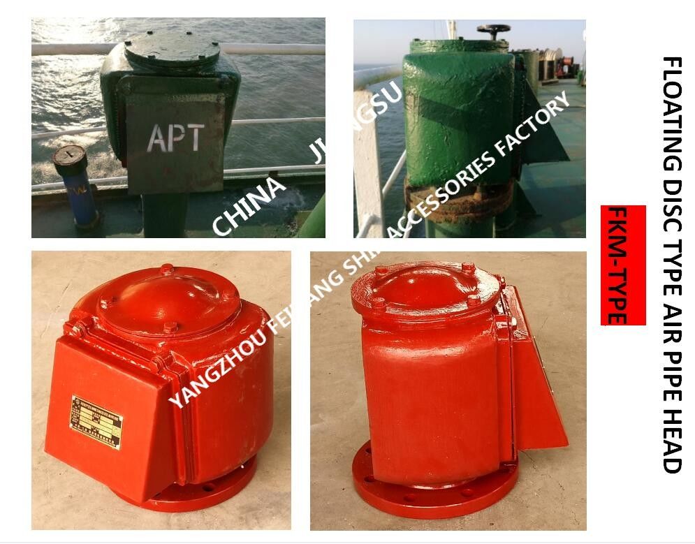 Tubo di aria dirigersi verso il tipo fresco acciaio inossidabile del galleggiante del serbatoio di acqua del galleggiante duttile del ferro del corpo di FKM-100A Cb/T3594