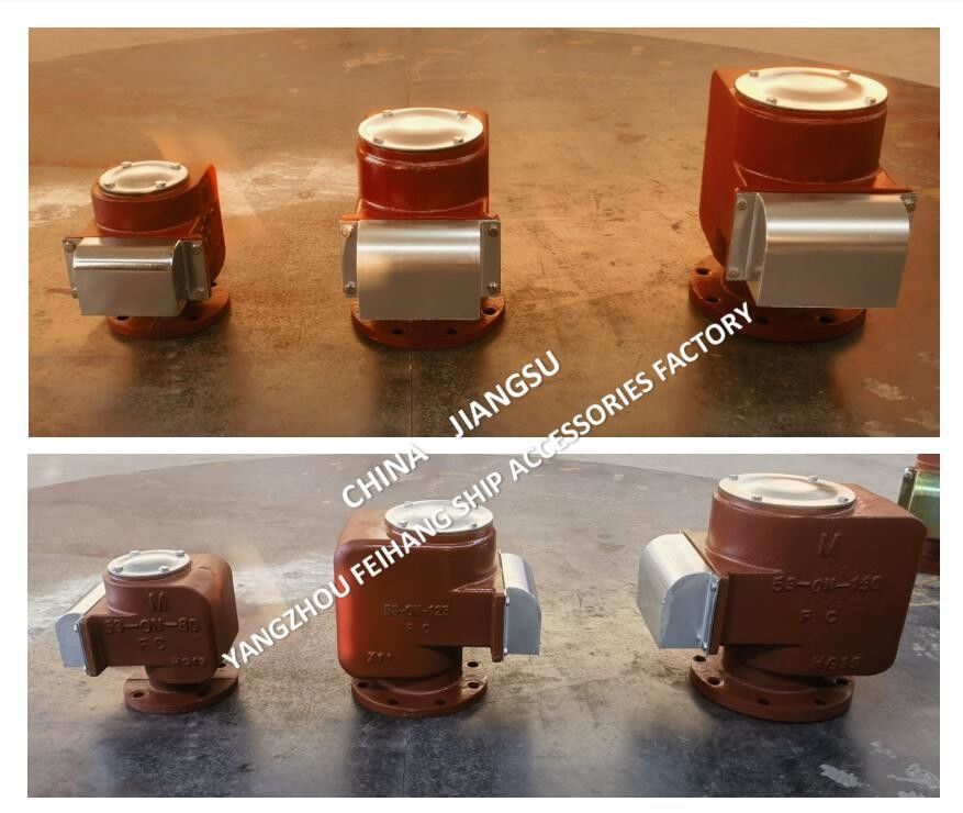 Corpo in ghisa, serbatoio, testa del tubo d'aria, disco galleggiante, tipo 0.3Mpa 53ON-150A