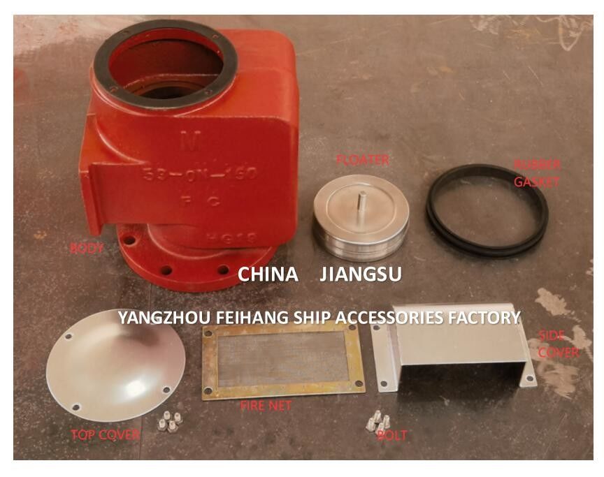 Impa872304 53BN-100A Testa del tubo d'aria senza fuoco