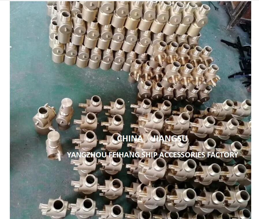 In ottone o in bronzo e a sonorizzazione assemblaggio di valvole auto-chiuse con imballaggio