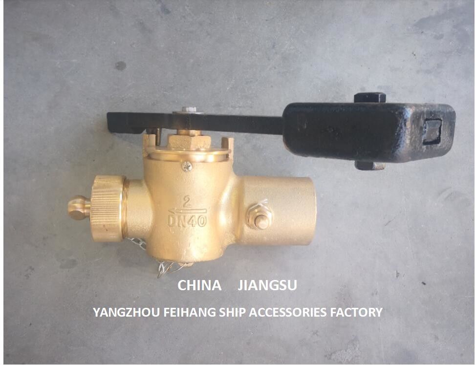 Dati tecnici della valvola di chiusura automatica Dn40 Cb/T3778-99 Materiale bronzo con contrappeso