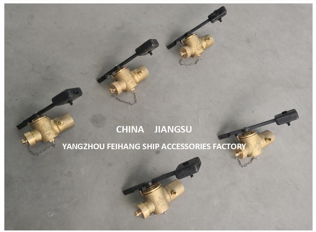 Dati tecnici della valvola di chiusura automatica Dn40 Cb/T3778-99 Materiale bronzo con contrappeso