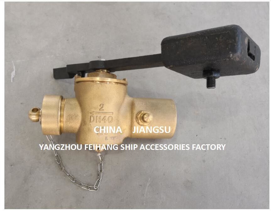 Dati tecnici della valvola di chiusura automatica Dn40 Cb/T3778-99 Materiale bronzo con contrappeso