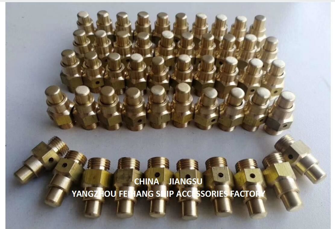 Dn6, Valvola di ventilazione auto-chiusura a molla per sonorizzazione Valvole auto-chiusure Materiale Filtro di forma di connessione in bronzo / ottone