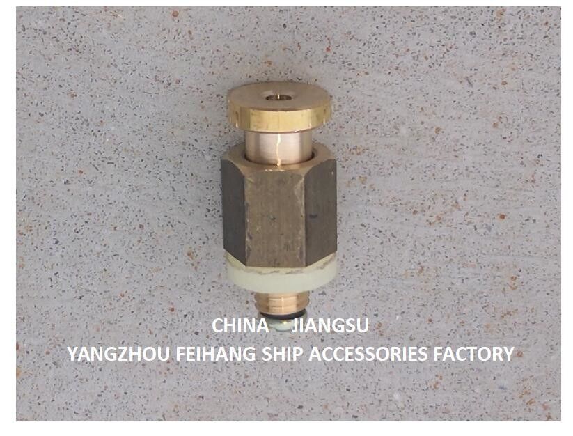 Dn6, Valvola di ventilazione auto-chiusura a molla per sonorizzazione Valvole auto-chiusure Materiale Filtro di forma di connessione in bronzo / ottone