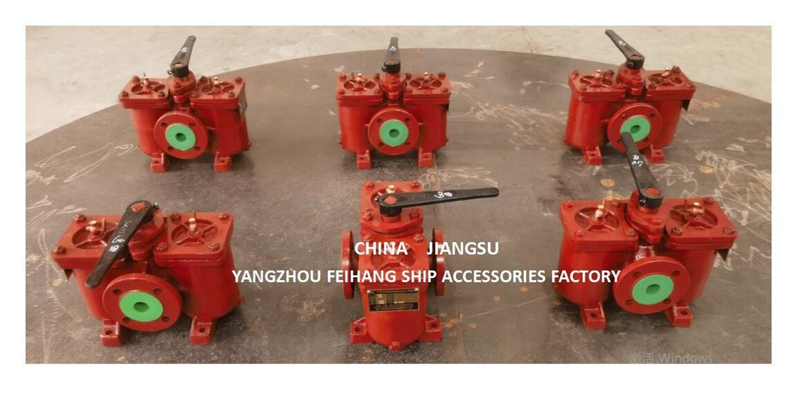 Cina aS50 cb/t425 Filtri d'olio duplex - Serraturi d'olio duplex Fornitore - Feihang Marine