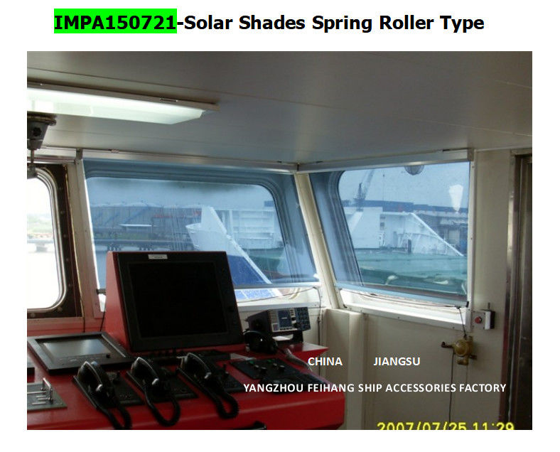Facile da usare Ombre solari Tipo di rullo di molla Ombre solari marine Roller blinds