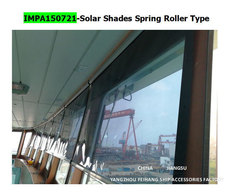Facile da usare Ombre solari Tipo di rullo di molla Ombre solari marine Roller blinds