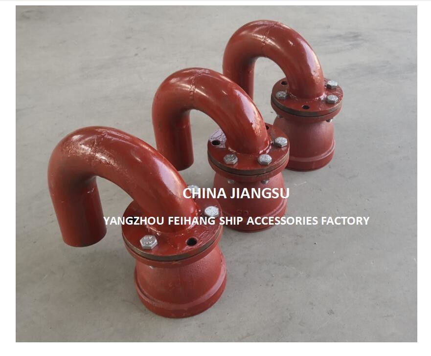 Con testa di scarico dell'aria Gooseneck Bend Head-Gooseneck Type Air Vent Cap-Air Pipe Head