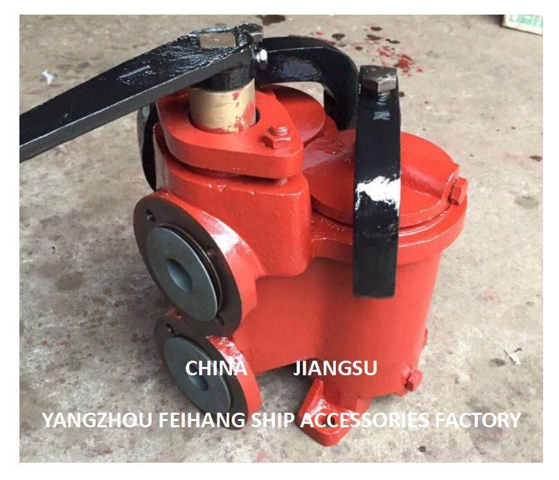 DIPLEX OIL STRAINER ((U-TYPE) JIS 5K-25-100A e piccolo DIPLEX OIL STRAINER ((U-TYPE)