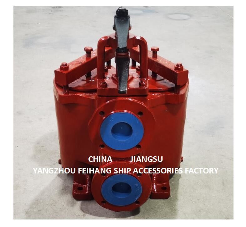 JIS 5K-80A DUPLEX OIL STRAINER ((U-TYPE) & DUPLEX OIL STRAINES MODello 5K-80A JIS F7202