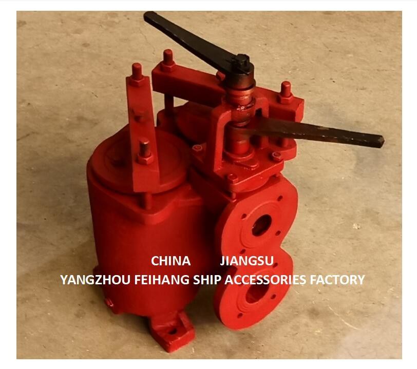 JIS 5K-100A DUPLEX OIL STRAINER ((U-TYPE) & DUPLEX OIL STRAINES MODello 5K-100A JIS F7202