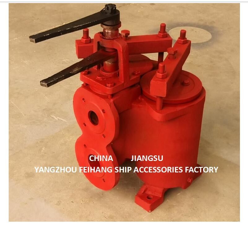 JIS 5K-100A DUPLEX OIL STRAINER ((U-TYPE) & DUPLEX OIL STRAINES MODello 5K-100A JIS F7202