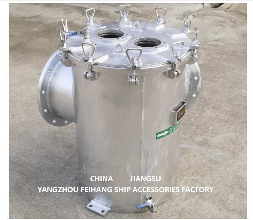 bLS350 Cb/T497-2012 MGPS Filtro principale di acciaio galvanizzato di carbonio marino per il sistema di desolforazione