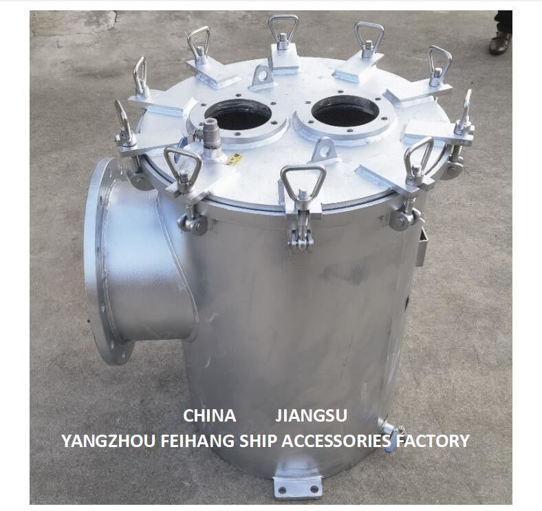 bLS350 Cb/T497-2012 MGPS Filtro principale di acciaio galvanizzato di carbonio marino per il sistema di desolforazione