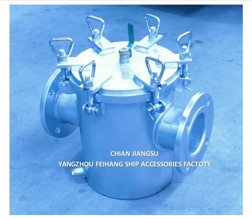 Parametro tecnico per filtri di acqua marina di mare in stampo As125 Cb/T497 Cassa galvanizzata a caldo, filtro in acciaio inossidabile