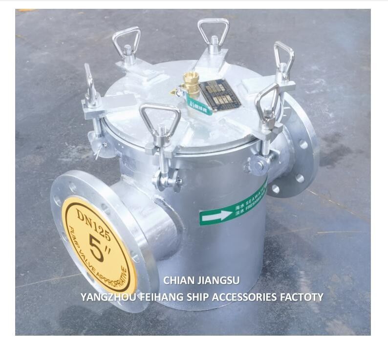 Parametro tecnico per filtri di acqua marina di mare in stampo As125 Cb/T497 Cassa galvanizzata a caldo, filtro in acciaio inossidabile